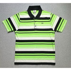 Lacoste Sport Polo Shirt Adult Extra Large Green Alligator Rugby Preppy Mens